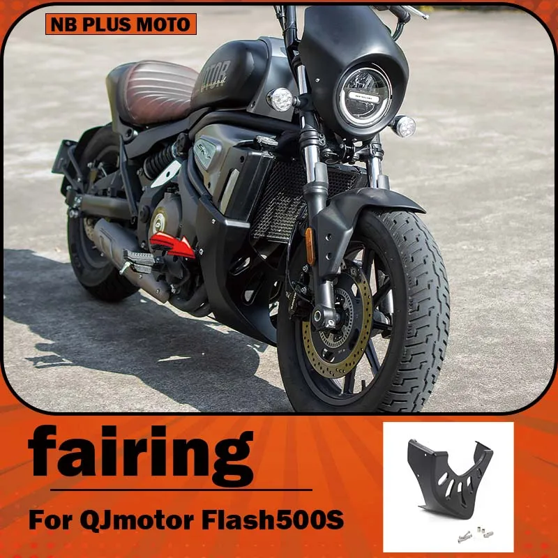 【Premium】For QJMOTOR Flash 500s modification, special non-destructive direct-mount decorative cover, same style as Liu Xiaozhi.