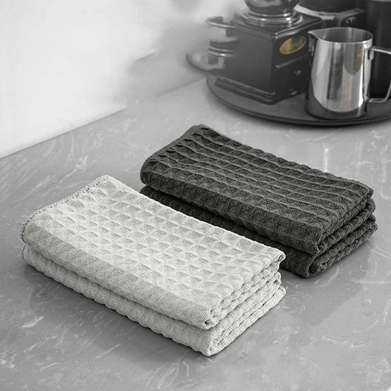~Super Absorbent Barista Bar Towel Coffee Machine Special Rag No Lint Square Towel Cleaning Cloth Coffee Machine Cleaning Towel