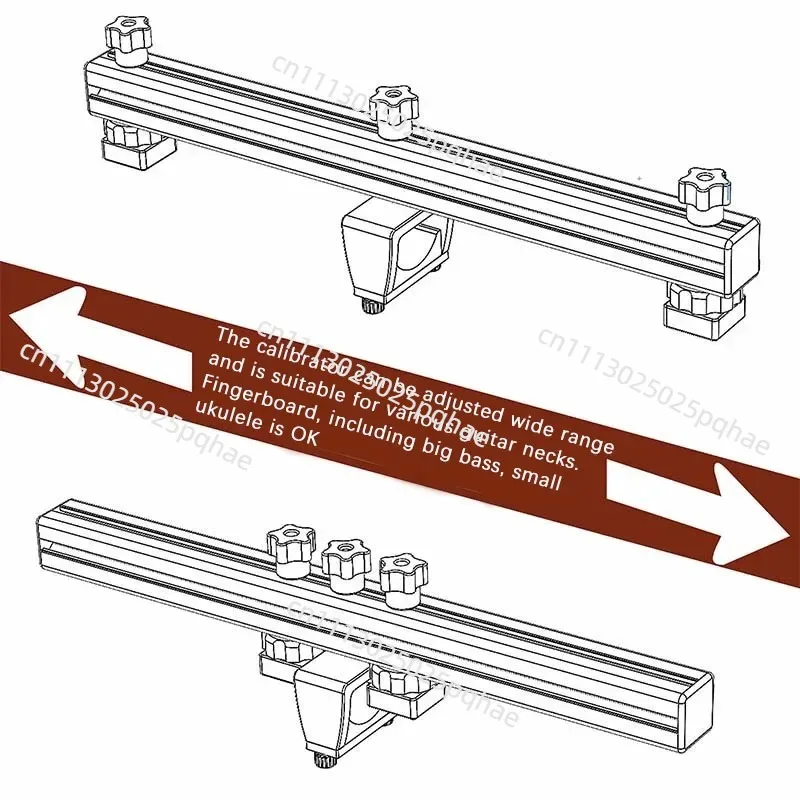 Apricot Guitar Neck Deformation Corrector Folk Electric Guitar Neck Bending Correction Transform Straightening Tool