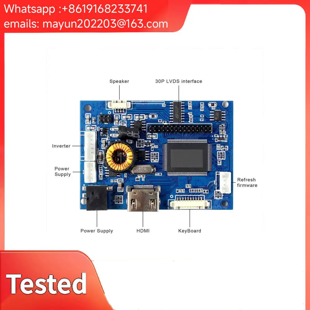 Original New 10.4-inch LCD Screen: LTD104EDZS, 1024×768. Includes HDMI LCD Controller Board.