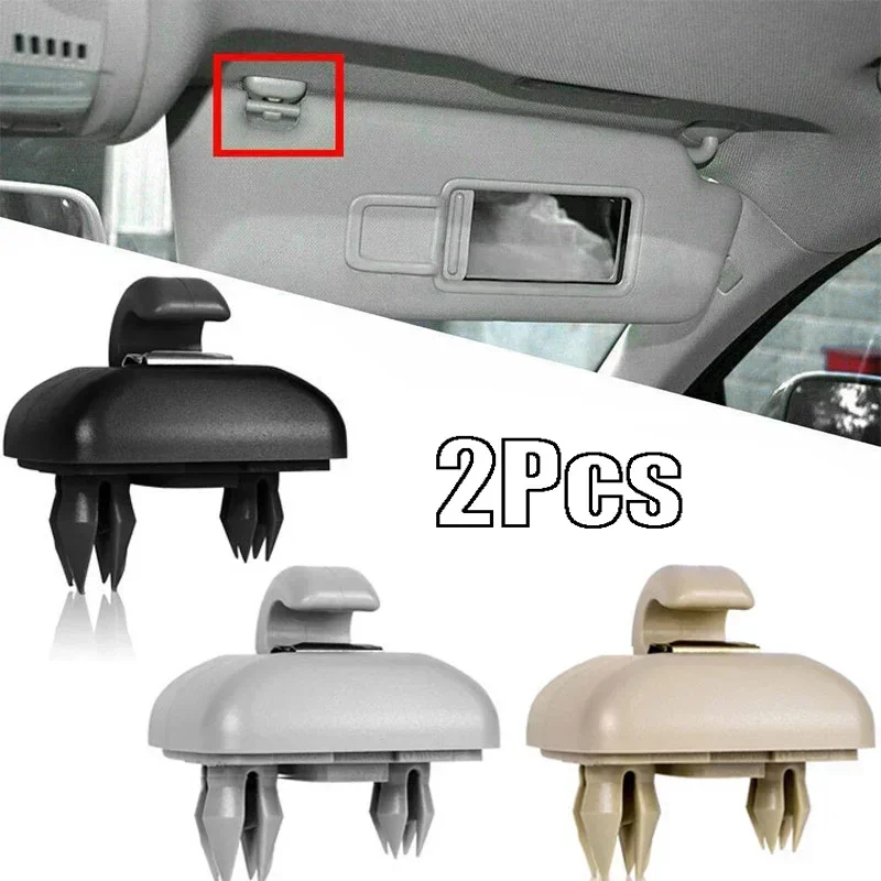 

2PCs Car Sun Visor Clip Interior Sun Visor Retainer Hook Clip Bracket for Audi A1 A3 A4 A5 Q3 Q5(8E0 857 562)A7 B6 B7 B8 S4 S5