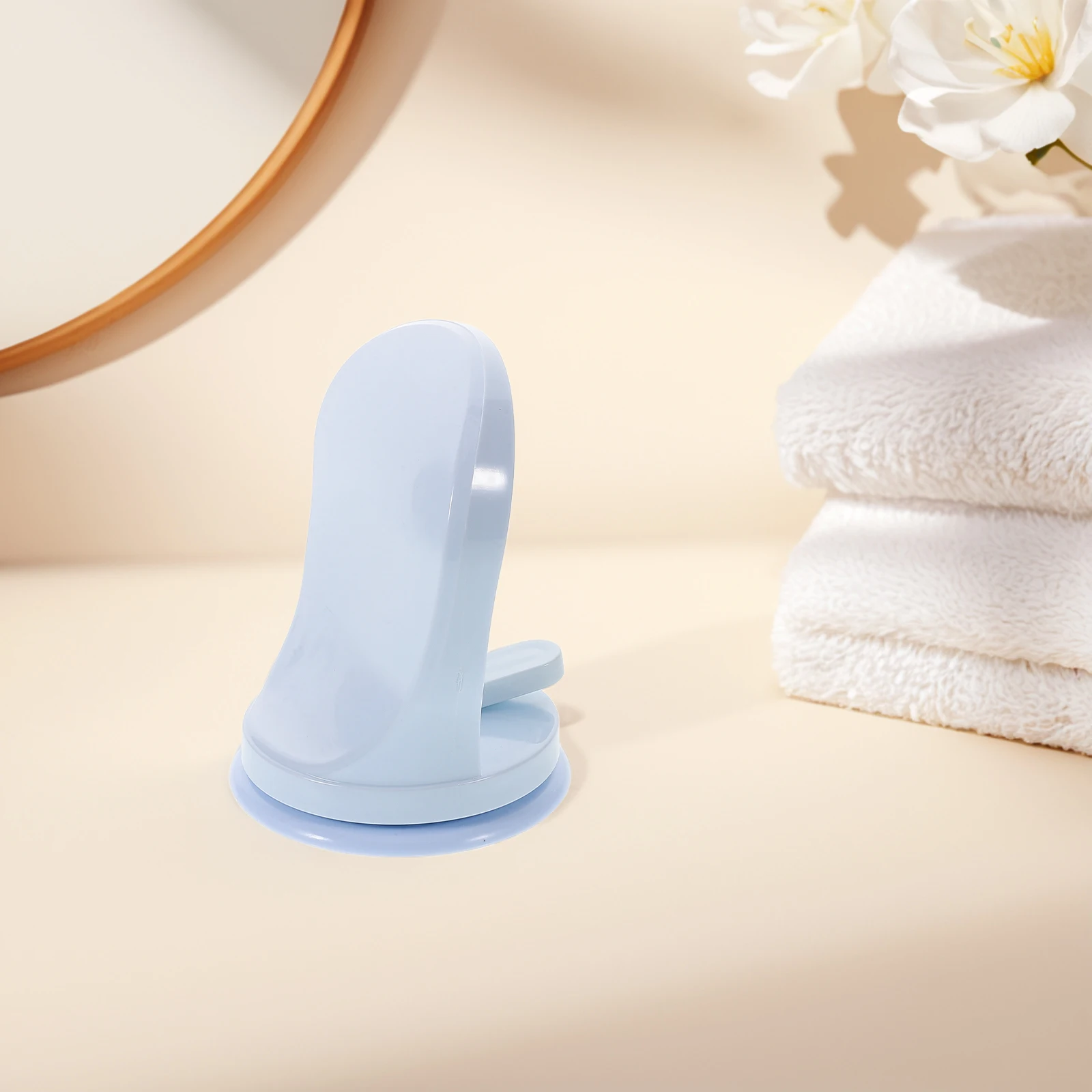 

Foot Rest Step Aid Suction Cup Non-Slip Pedal No Drill Installation Sturdy Balancing Assist for Elderly Pregnant Women White