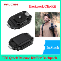 Falcam F38 Backpack Clip Kit  Base and Plate F38B3803 Quick Release Kit For Camera Backpack Strap Clip V2 Outdoor Accessories