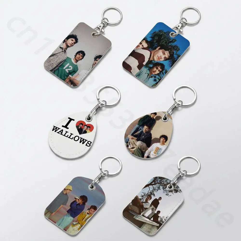 Wallows Band Personalised Print Card Holder Suitable For Holder Girls Door Card Case Women Badge Holder Keychain