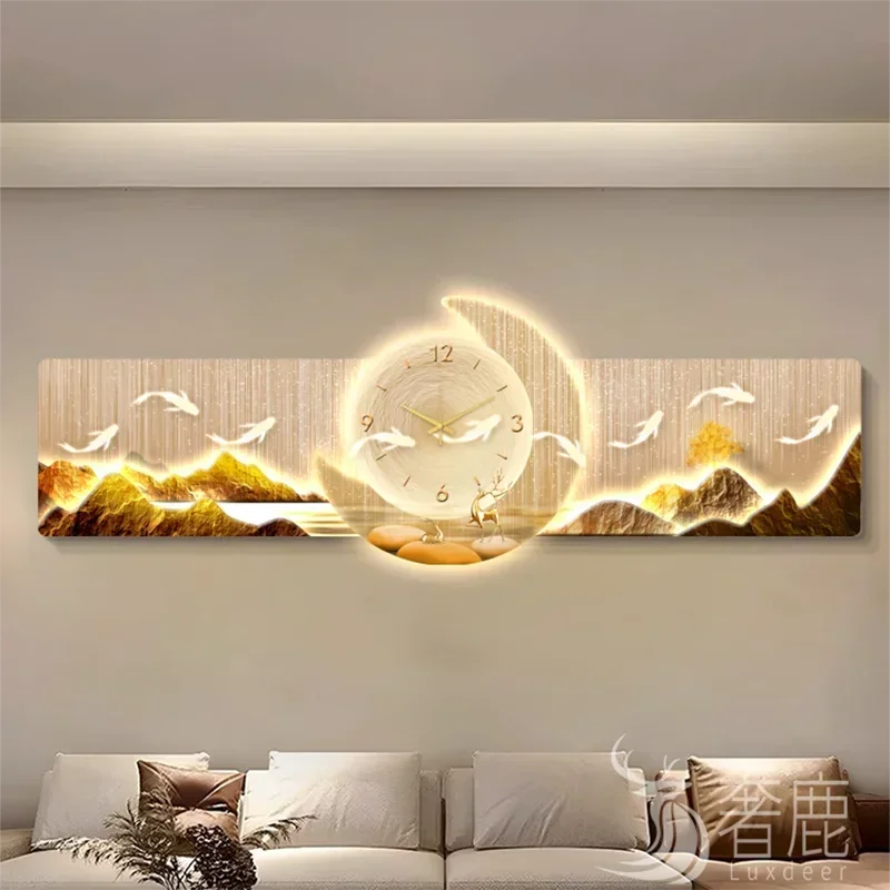 

Unique Fashion Wall Clock Digital Luxury Living Room Art Modern Wall Watch Creative Interior Kitchen Horloge Room Decoration