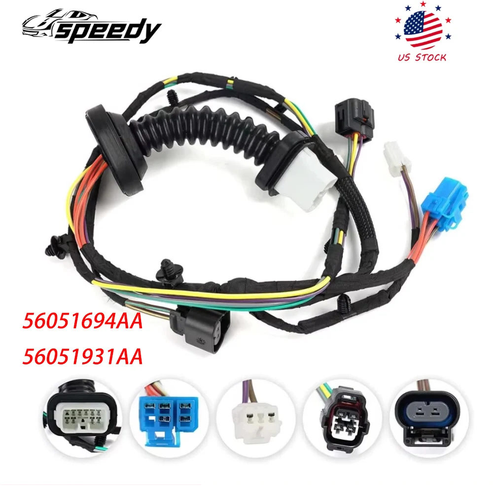 

56051694AA 56051931AA Жгут проводов задней двери для Dodge Ram 4500 5500 2004-2010 Dodge Ram 3500 56051931AB 2008-2010 гг.
