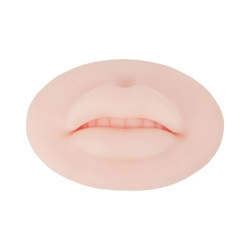 1PC Microblading Lip Skin 5D Lips Practice Silicone Skin For Beginner Training Tattoo