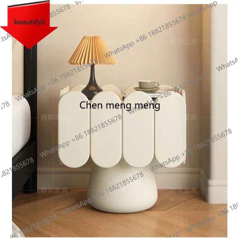 

A46 ExquisiteModern Bedside Table Trendy Versatile Luxury Simple Night Table Classic Glamour Mesa De Cama Bedroom Furniture