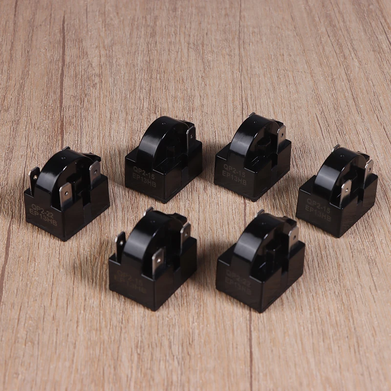 1Pc Refrigerator PTC Starter Relays 1/2/3/4Pins Compressor Overload Protector Refrigerator PTC Starting Relays Accessories..