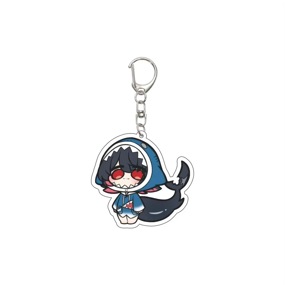 6CM Acrylic Keychain Stand Model Ornament Accessories Goods Christmas Gifts Anime Zenless Zone Zero