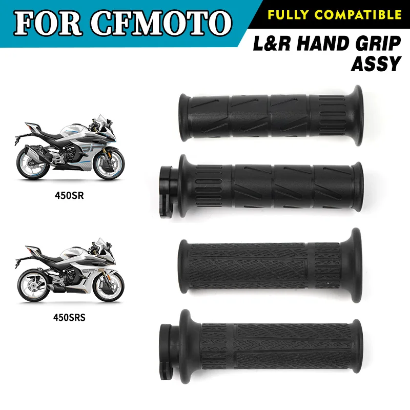 

FOR CFMOTO L&R Hand Grip 450SR 450SRS CF400-6 CF400-9 Handle Handlebar Covers Motorcycle Accessories Original Parts