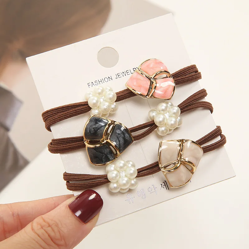 

Summer Korean version of women's Internet celebrity simple, high elasticity, durable headrope hair accessories