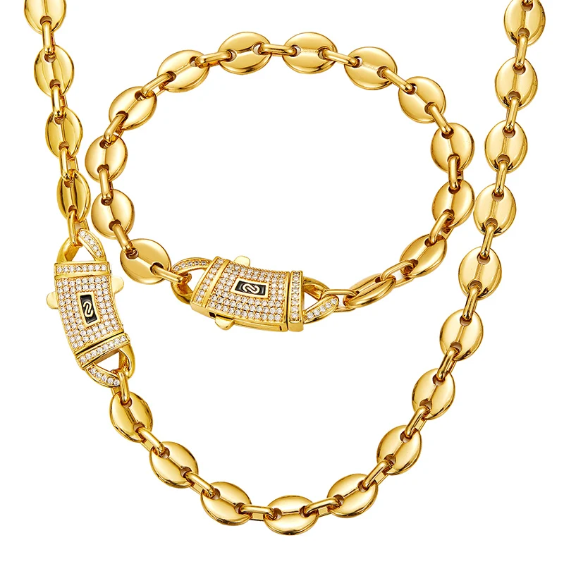 Hip Hop Bling Gold …