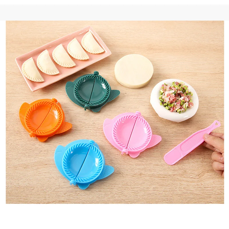 Dumpling Maker Mold Labor-Saving Chinese Food Jiaozi Maker Eco-Friendly Dumpling Moulds Kitchen Cooking Accessories