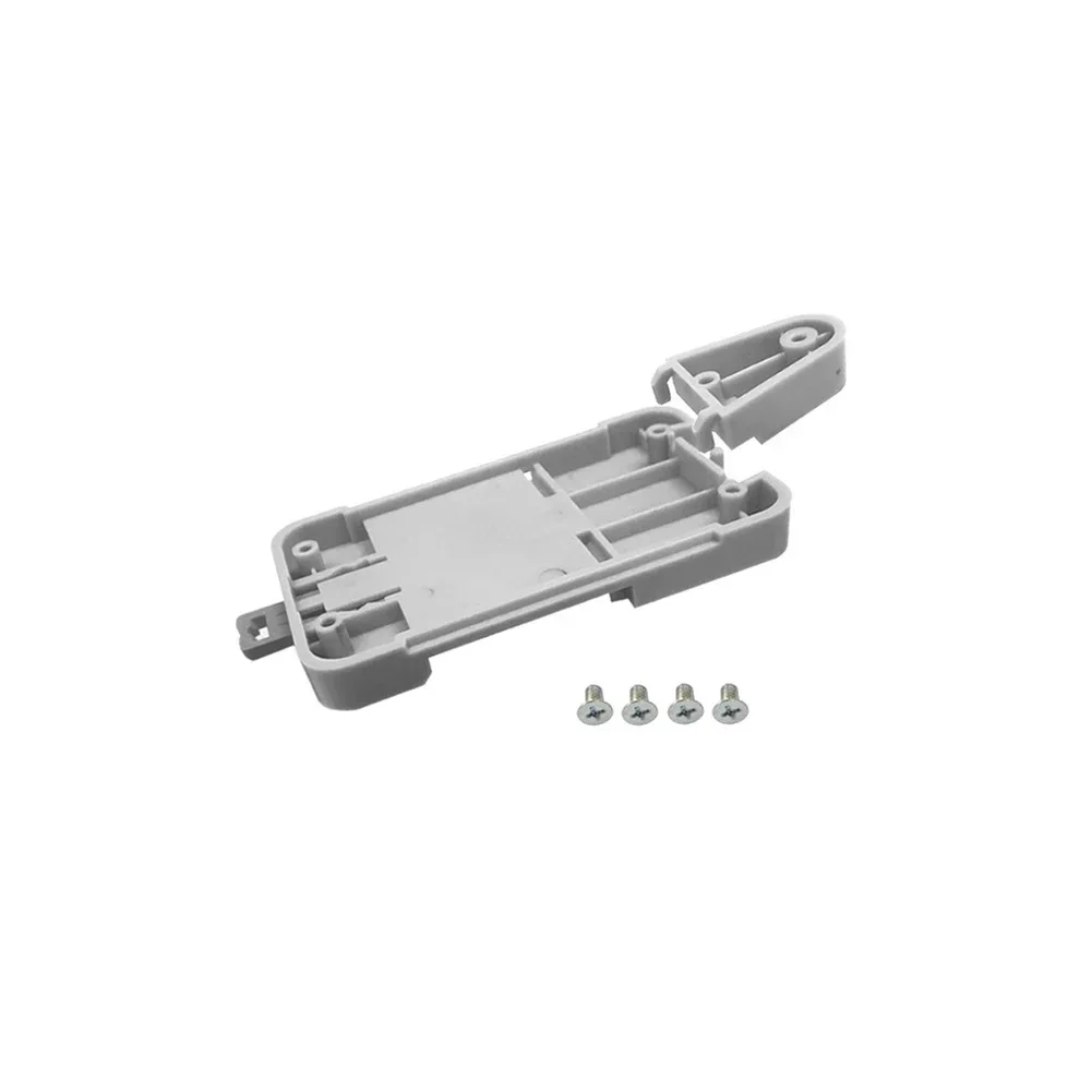 Adjustable Mounting Bracket DIN Rail Tray For DIN Rail Installation Cost-effective Accessory Flame-Retardant ABS Material