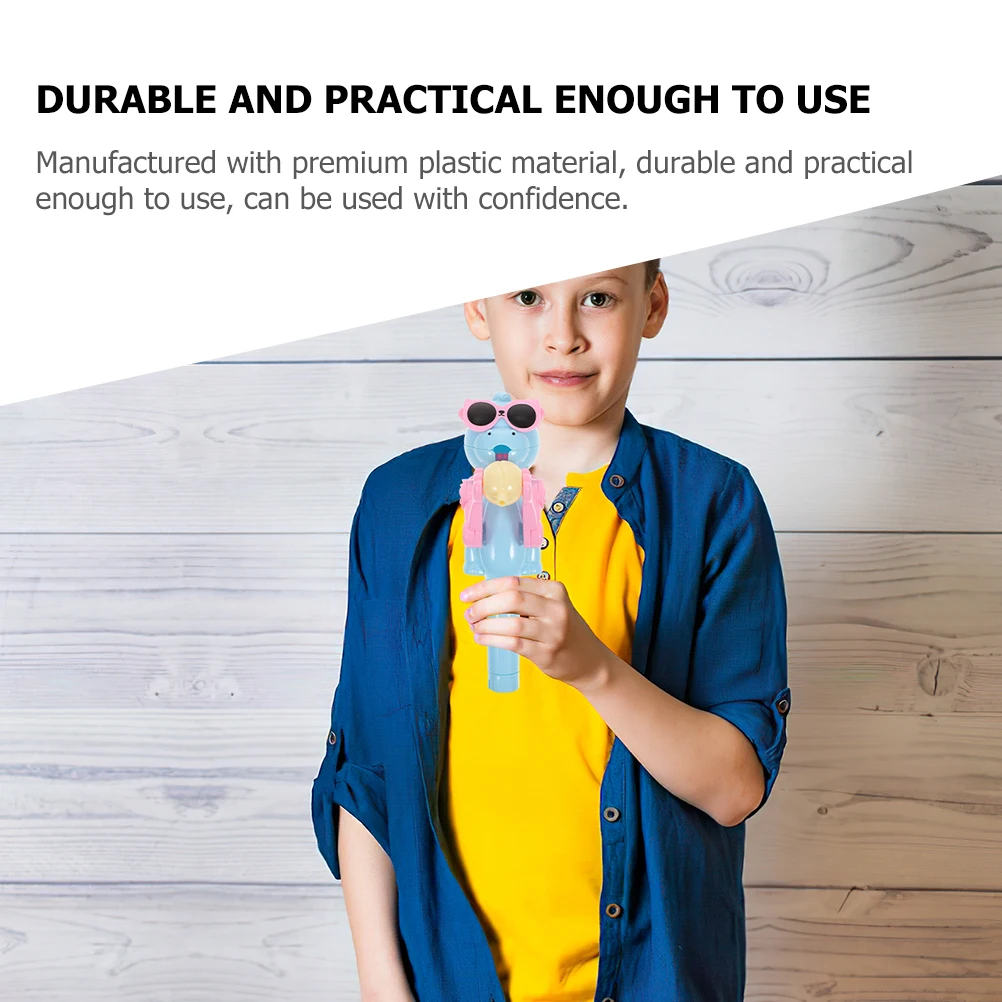 

2pcs Lollipop Lollipops For Kids Holder Toy Dinosaur Sucker Kids Plastic Funny Cartoon Shape Candy Display Storage