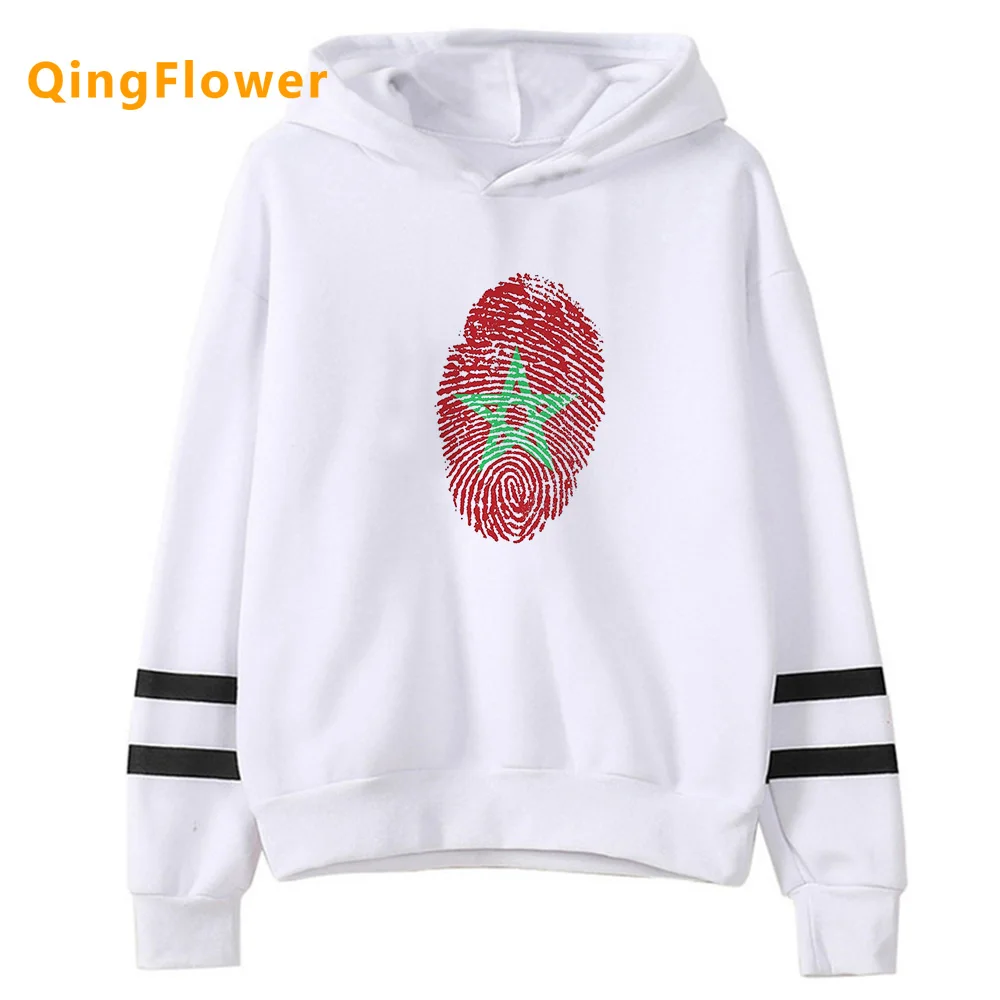 Maroc Marocco hoodies women 2023 Kawaii hoddies sweater female anime Hood