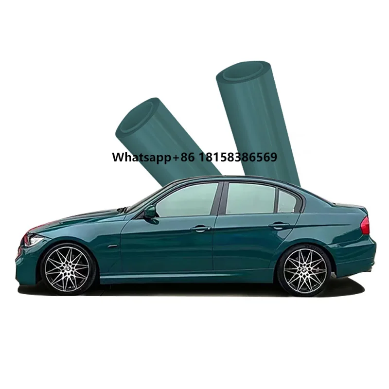 

High Quality Customized 1.52*15M PPF TPU Car Film Dark Green Car Wrapping Film Auto Sticker TPU Anti Scratch Wrap for Car