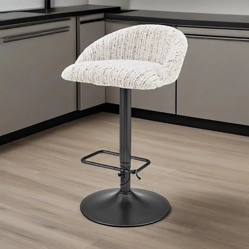 Silla De Bar De soporte Vintage, silla De Bar giratoria ergonómica ligera De tela, Bancos De Barra plegables De Cocina, muebles De Bar