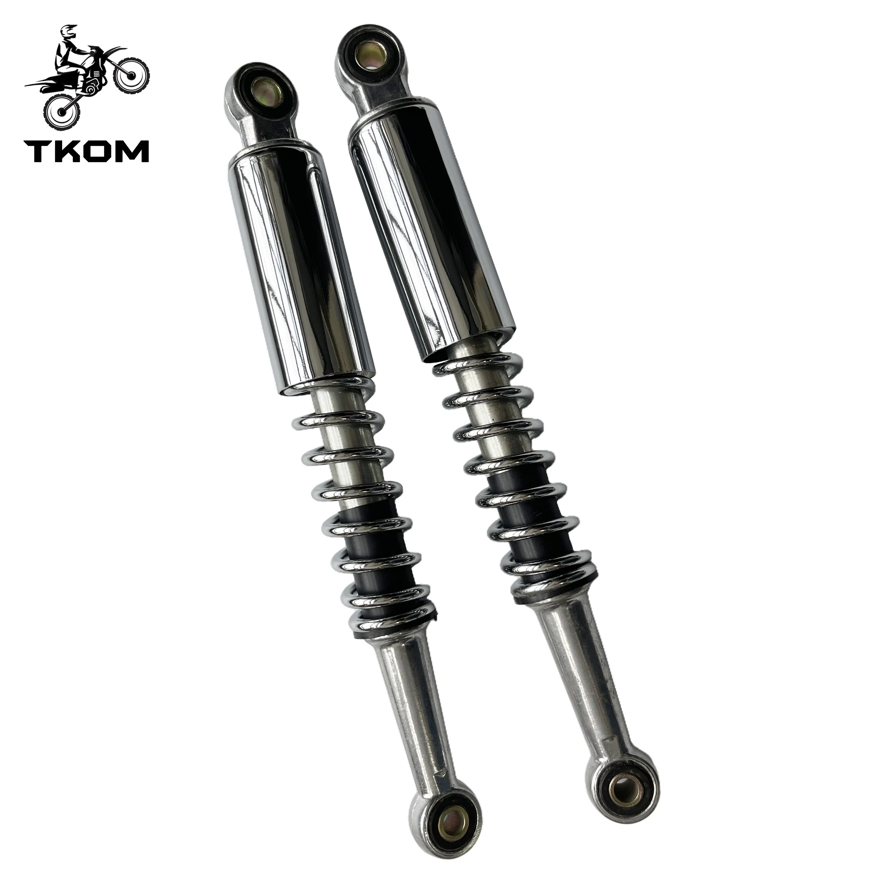 CT70 rear shock Kit 285mm 330mm Chrome Motorcycle Suspension Spring Replacement for Honda DAX CT70 ATV