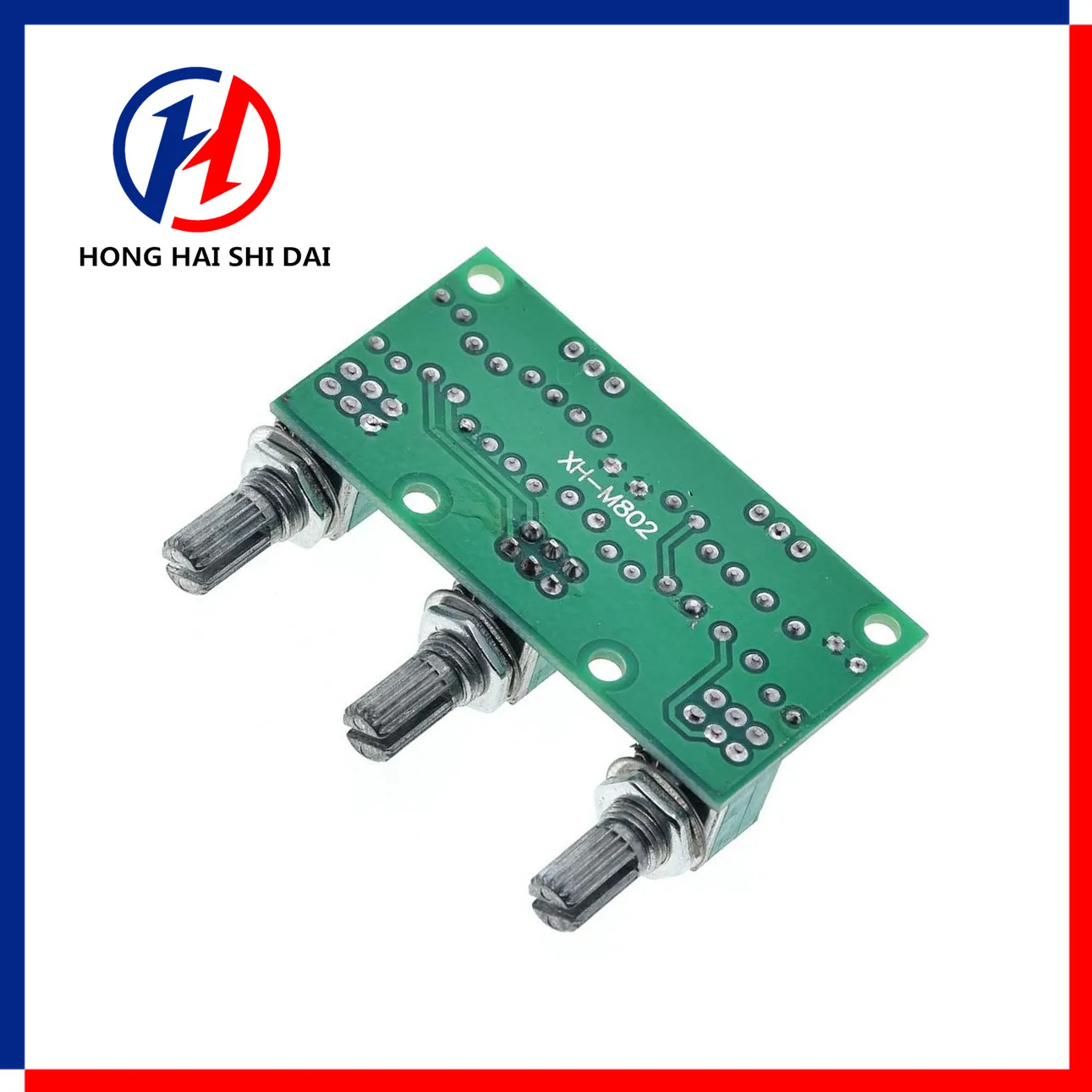 GREATZT XH-M802 Amplifier Board High and Low Voltage Mixer Tone Board Volume Control Subwoofer PCB Adjustment Amplificador