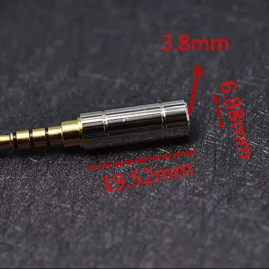 Mini version 3.5mm plug 2.5mm balanced plug 3.5mm balanced plug earphone upgrade cable only