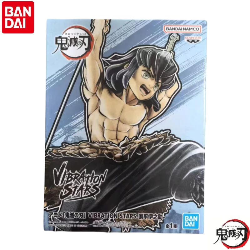 

В наличии оригинальная фигурка Bandai Banpresto Demon Slayer Hashibira Inosuke, модель, украшения, статуя, праздничные подарки, аниме-игрушки