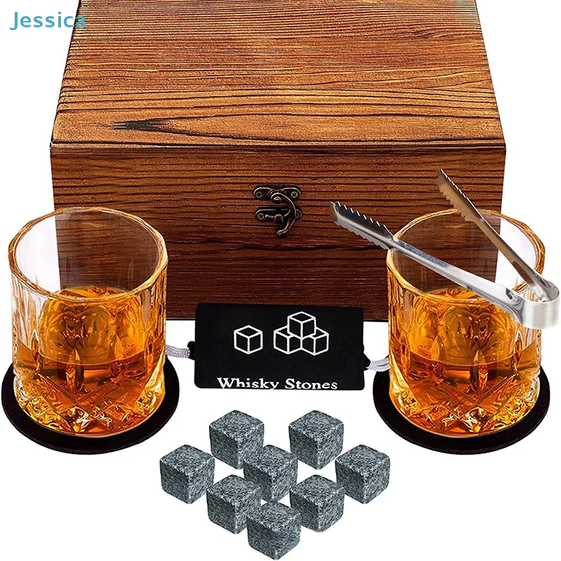 ♥ Деревянный подарочный набор  – обзор и цена Highball Glass Set