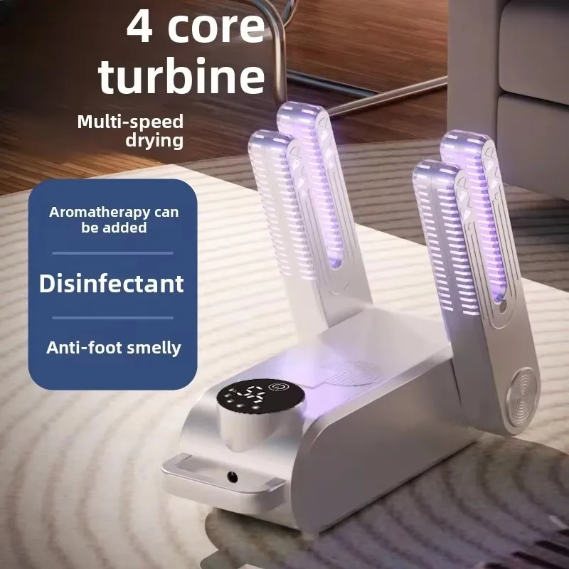 220V Shoes dryer Electric Shoe Gloves Drying Machine Sterilizer Boots Drier Odor Deodorant Heater Hats Socks Shoe Dryer EU Plug 4