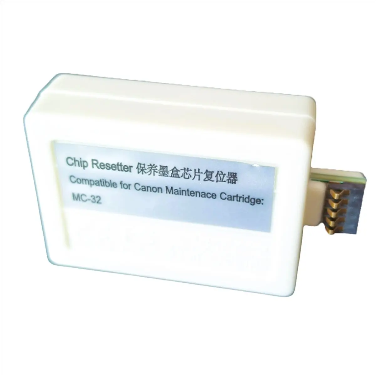 PROFESSIONAL USE -32 Maintenance Cartridge Chip Resetter Compatible for TC-5200 TC-5200M TC-20 Printers Waste Ink Tank Resetter