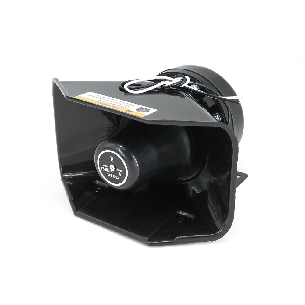 

Автомобильная полицейская сирена, динамик 200 Вт, 8 Ом, дБ, Высокочувствительный электронный громкоговоритель, источник питания постоянного тока