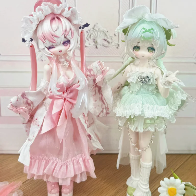 Nouveau en Stock véritable Come4free 1/8 BJD Minty V3 Fortune Talisman esprit série boîte aveugle articulée poupée mignon Figurine ornement