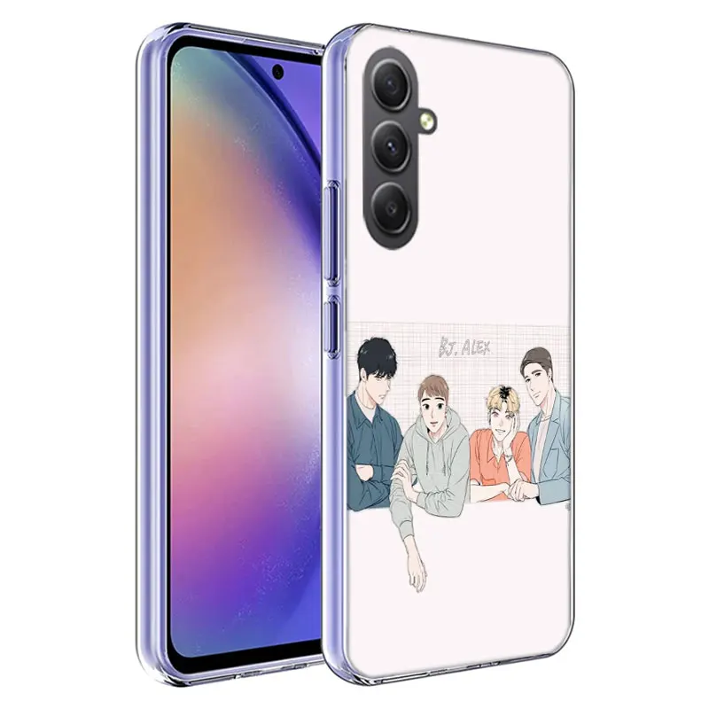 Bj Alex Anime Case For Phone Samsung Galaxy A12 A22 A32 A52 A52S A13 A23 A33 A53 A14 A24 A34 A54 5G A73 A42 A9 A8 A7 A6 Plus Cov