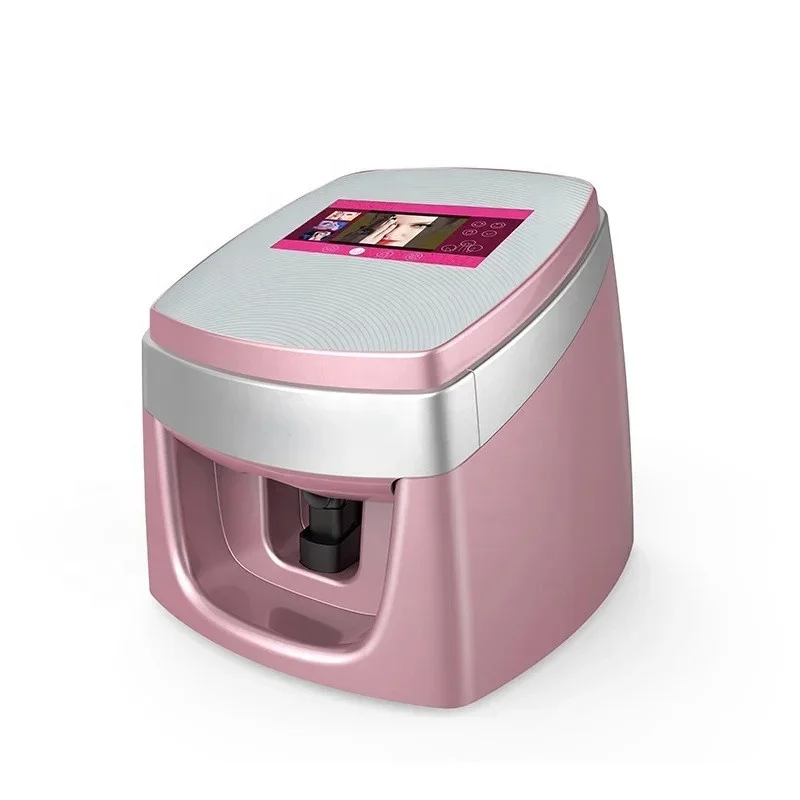 Professional digital nail art machine multifunctional nail printer with color touch screen on sale