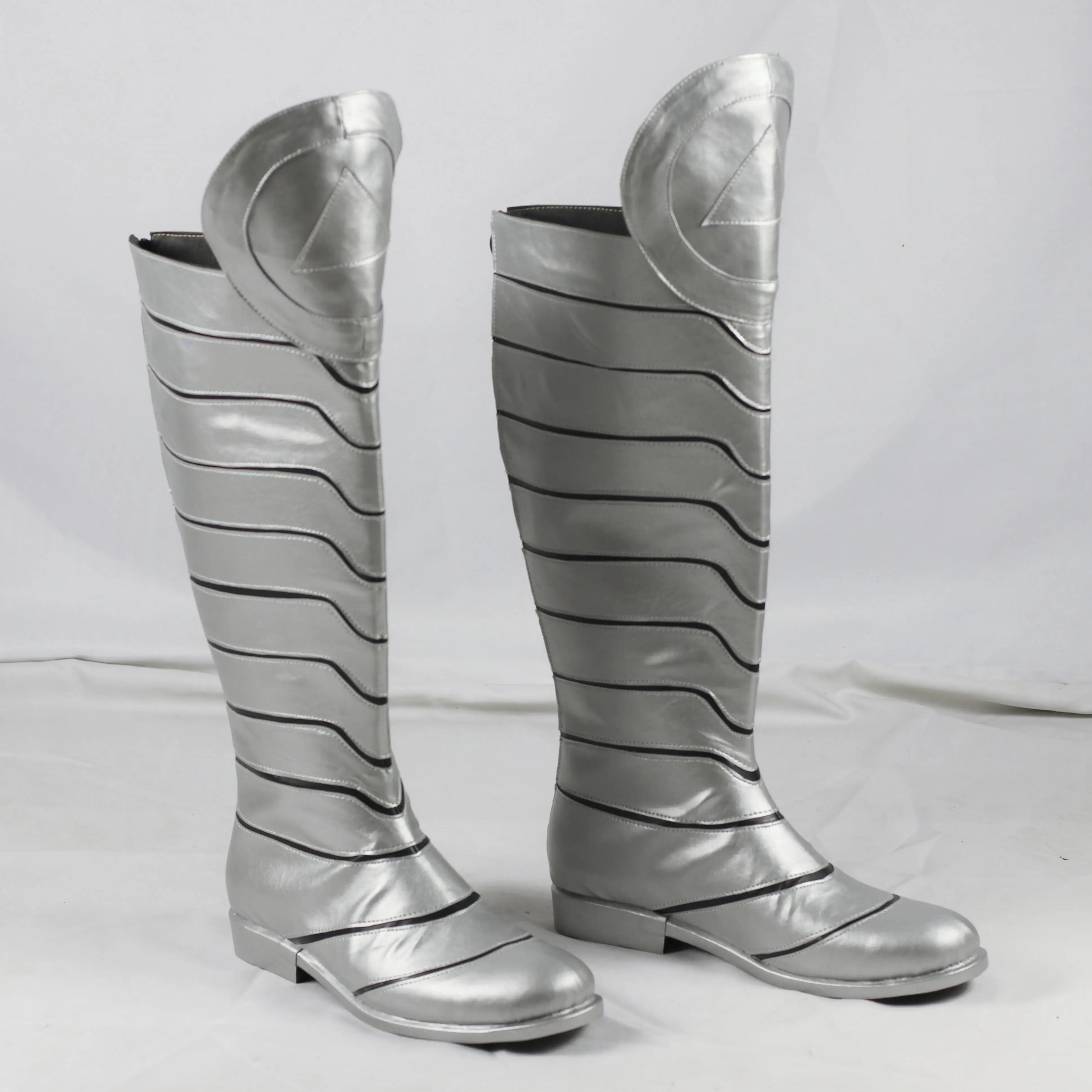 ガンビット レミー コスプレ靴 ブーツ X-man 男性 スーパーヒーロー ハロウィン カーニバル ブーツ