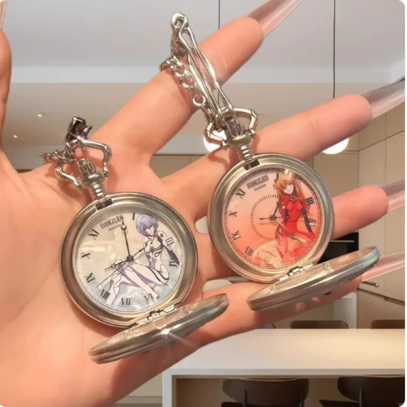 Auf Lager Original BANDAI NEON GENESIS EVANGELION Time Completion Plan Serie Uhr Blind Box Anime-Charakter-Modell Spielzeug Geschenke