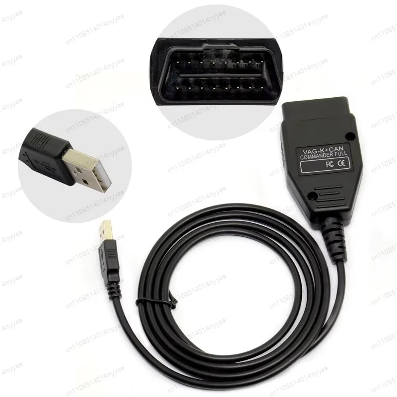 For VAG K CAN Commander 1.4 Full FT232RL PIC18F25K80 OBD2 Scanner For VAG K+CAN 1 4 Cable OBD 2 OBD2 Diagnostic Tool