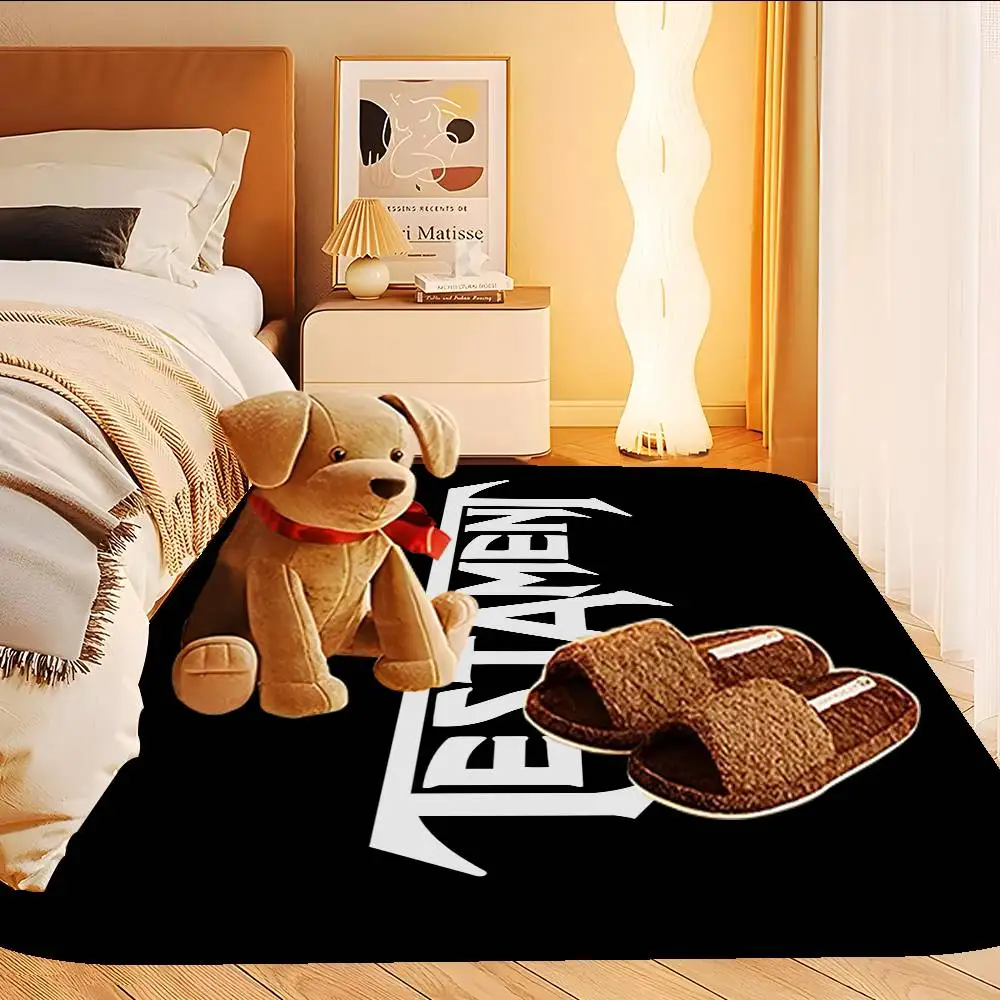 Thrash Metal Band T-Testament Kitchen Mat Nordic Style Bedroom Living Room Doormat Home Balcony Anti-Slip Welcome Rug