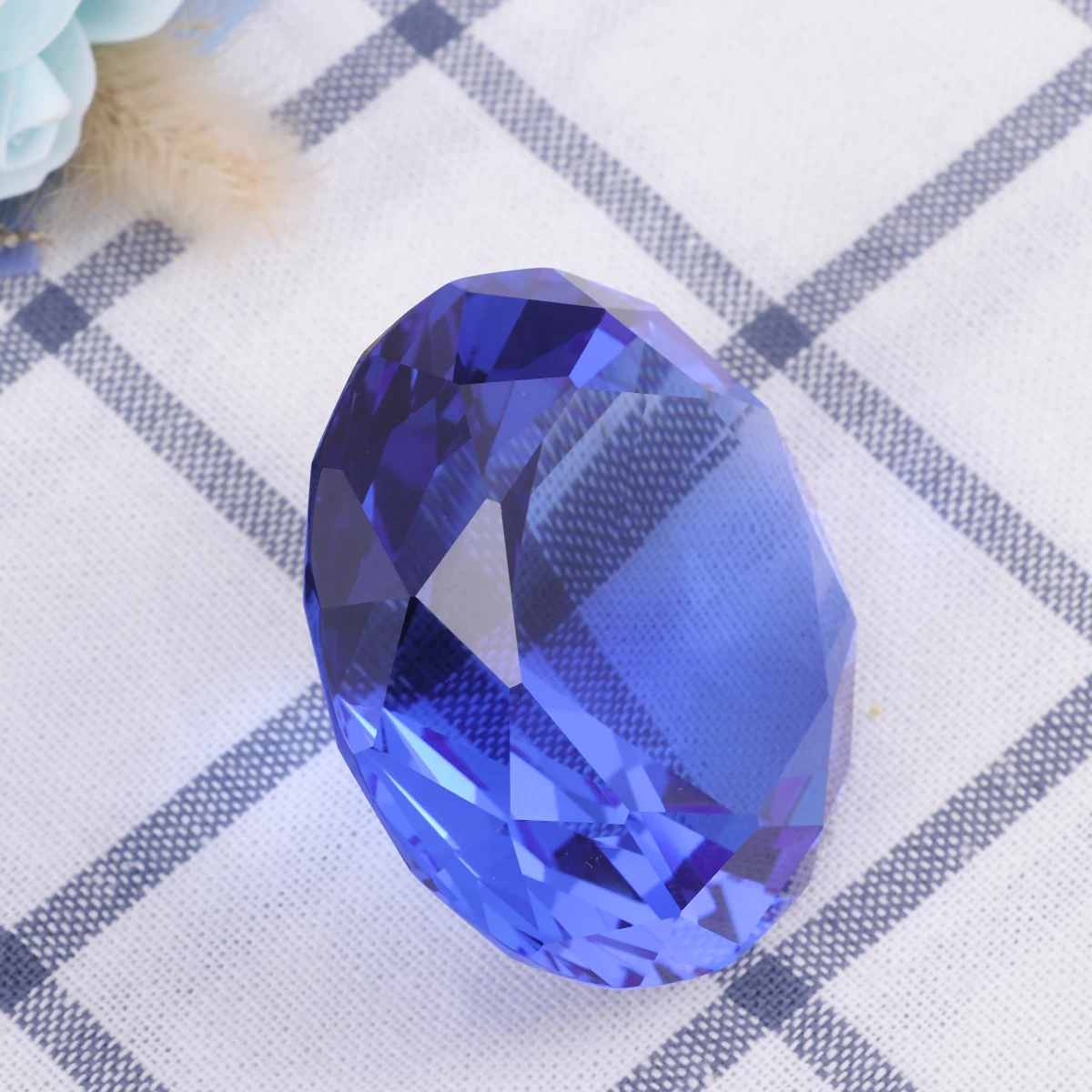 Elegant Faux Diamond Crystal Decoration For Wedding Home Bridal Festive Atmosphere