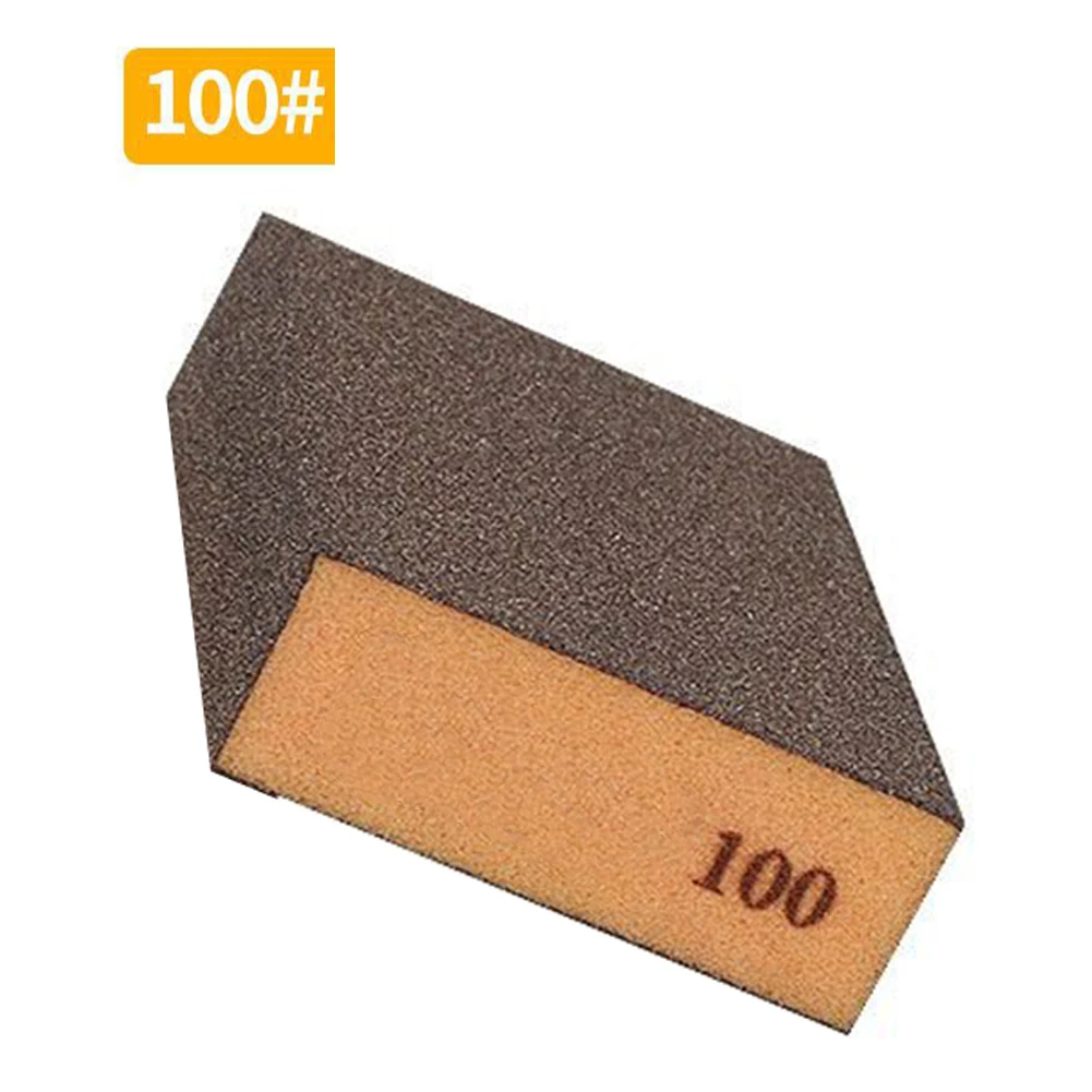 1 Pcs Sanding Sponge  Blocks Grit 36-220 Wall Grinding Sponge  Sand Block Sandpaper Polished  Sanding Disc For Metal  Polishing