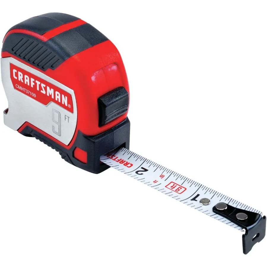 เทปวัด 9 ฟุตพร้อมที่เปิดขวด - พวงกุญแจอเนกประสงค์ขนาดกะทัดรัดสำหรับงาน DIY ในบ้านและซ่อมรถยนต์