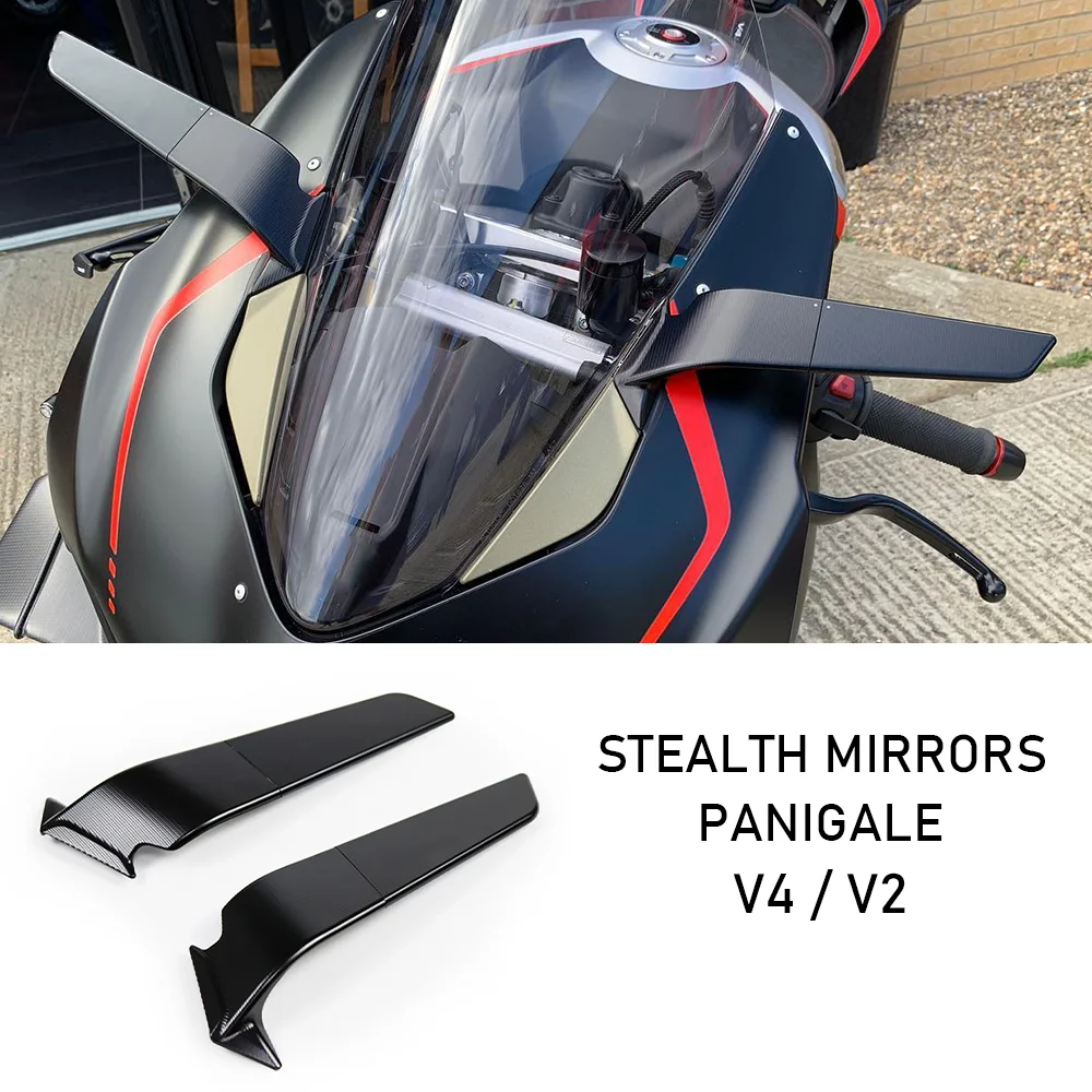 

for Ducati Panigale V4 Panigale V2 Motorcycle Stealth Mirrors V4S Panigale Panigale V2 Accessories Stealth Mirrors Adjustable