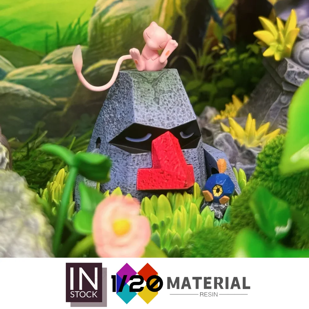 

[В наличии] Мир смолы в масштабе 1/20 [ZOO] — Mew & Nosepass & Roggenrola