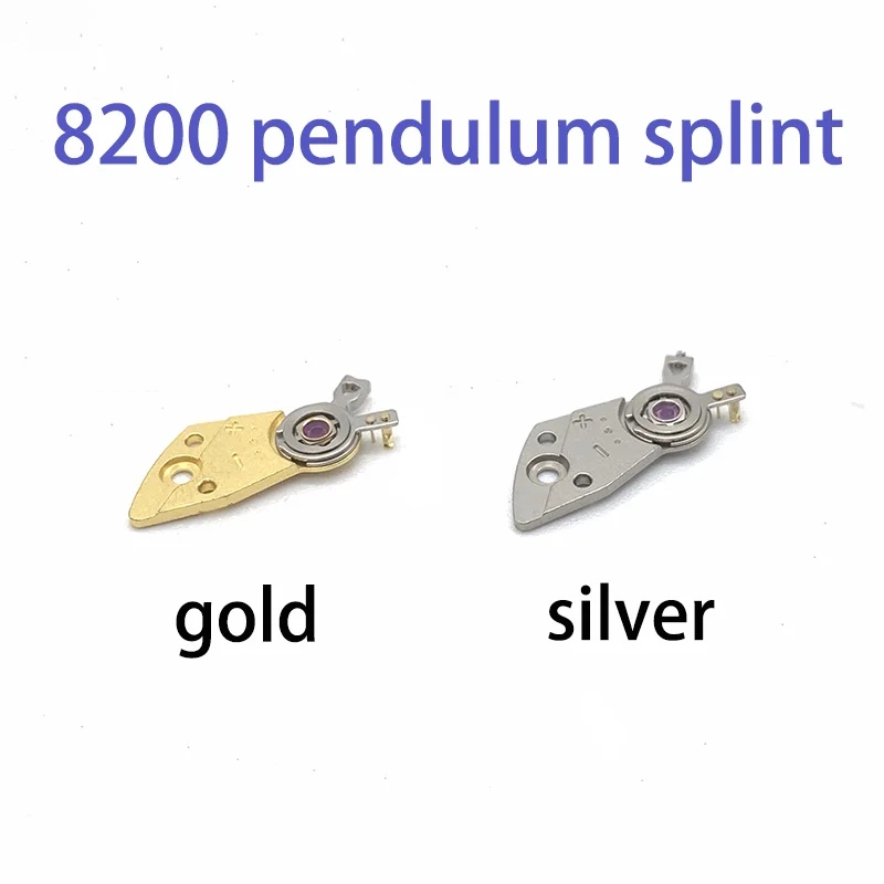 Piezas de reparación de reloj, férula de péndulo Suitabel, movimiento mecánico japonés Miyota 8200, accesorios de reloj, férula de equilibrio