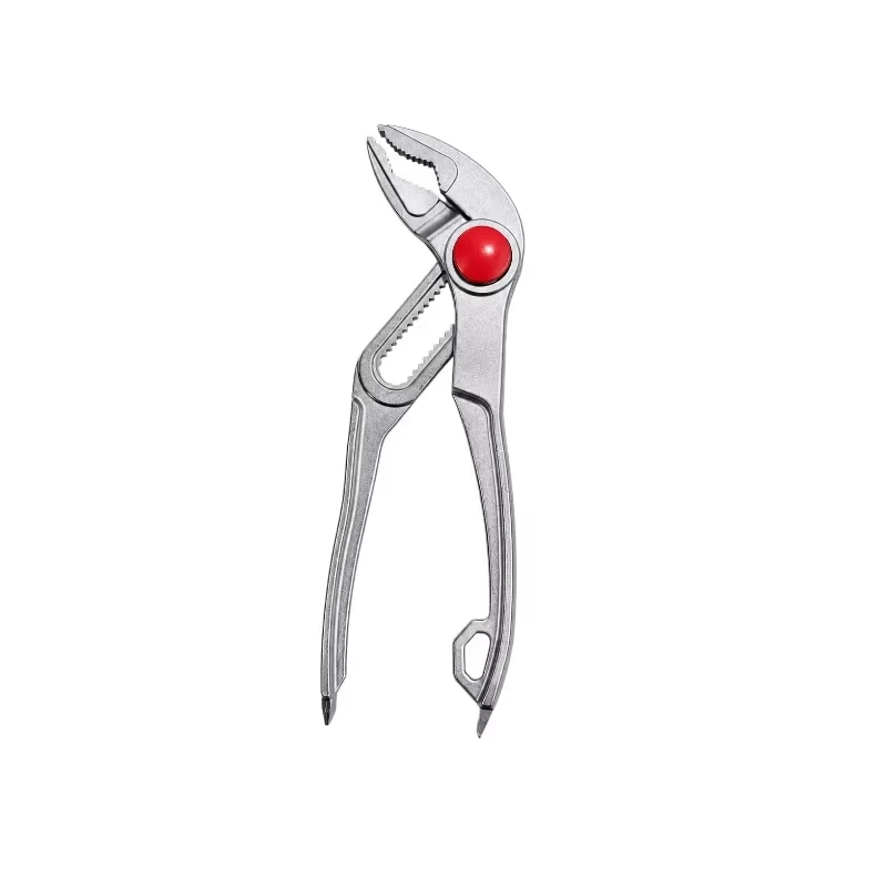 New Mini Groove Joint Pliers Push Lock V Jaw Adjustable Multi Grip Hand Tool for Car Auto Repair Mechanic Workshop