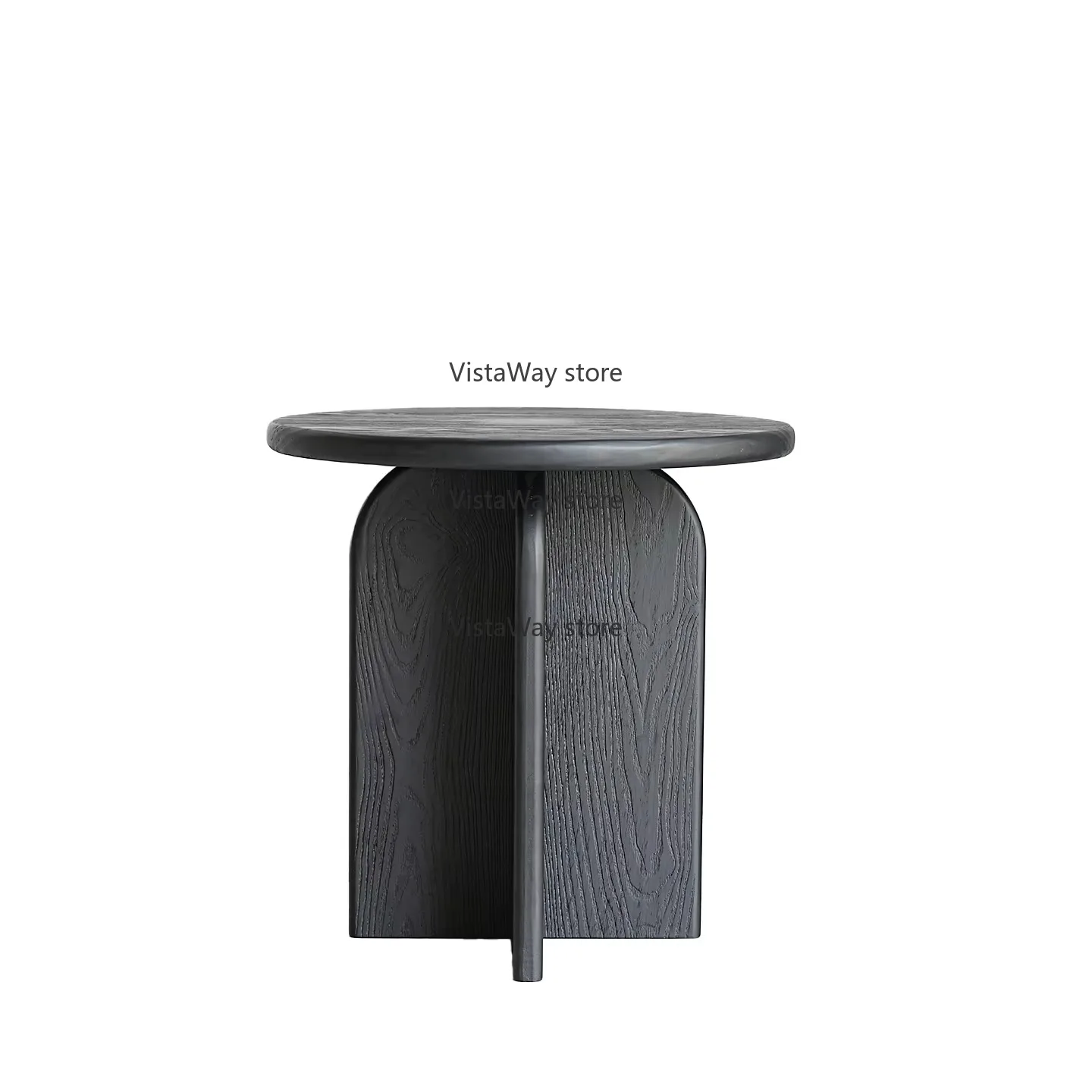 Retro Solid Wood Coffee Table for Home Living Room Hotel Several Balcony Bedside Cabinet for Residential