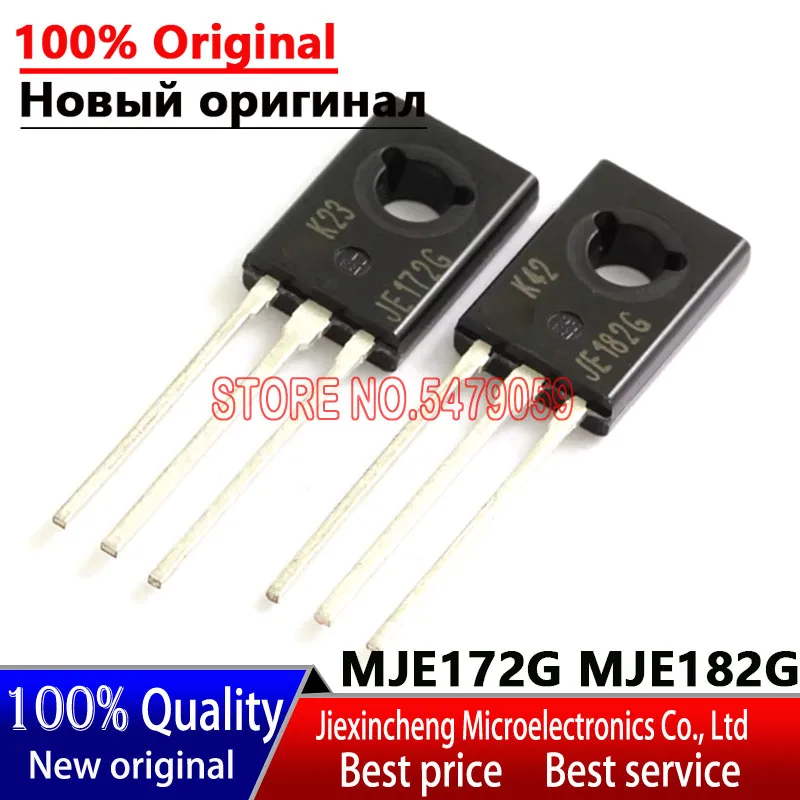 10Pair JE172G JE182G MJE172G MJE182G New original Bipolar Transistors