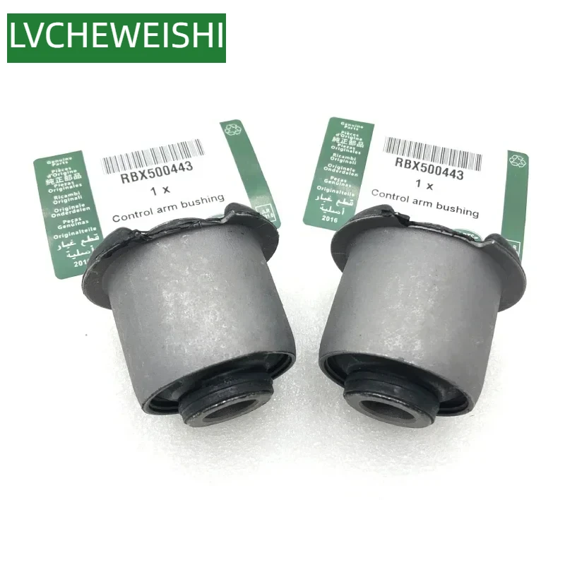 

2PCS UPPER CONTROL ARM BUSHINGS OF FRONT SUSPENSION FOR LAND ROVER RANGE ROVER SPORT 05-13 DISCOVERY LR3 LR4 RBX500443 LR051625