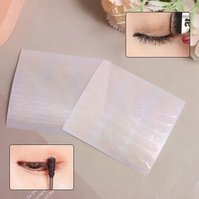Pegatina Invisible para párpados, tiras para levantar los ojos de encaje, cinta para pestañas, cintas para párpados dobles, pegatinas adhesivas, cintas para los ojos, herramientas, accesorios de maquillaje