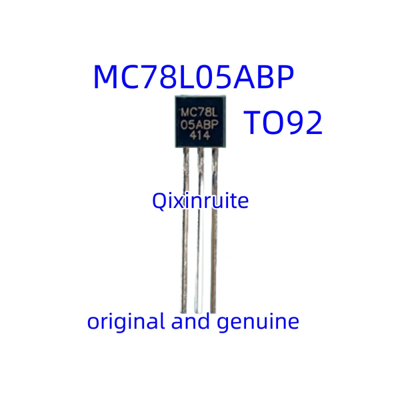 Qixinruite New genuine MC79L05ABP MC78L05ABP TO-92-3 5V 100mA linear voltage regulator (LDO) chip